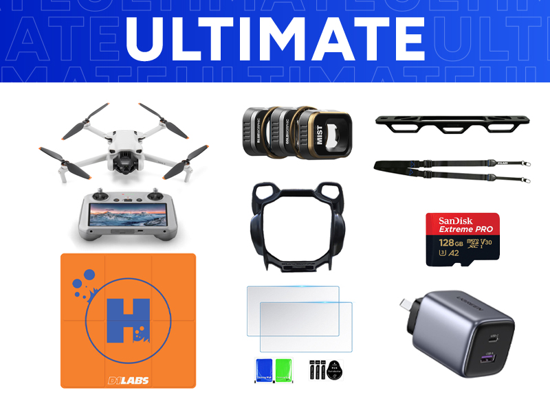 DJI Mini 3 Ultimate Combo w. DJI RC				